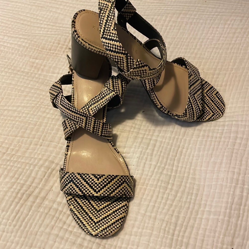 Kelly and Katie block heels.